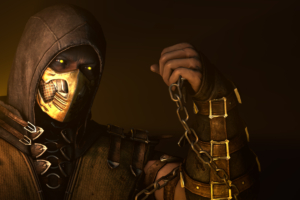 scorpion mortal kombat x poster 4k 1553074996