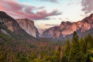 tunnel view at dusk yosemite 4k 1551644599