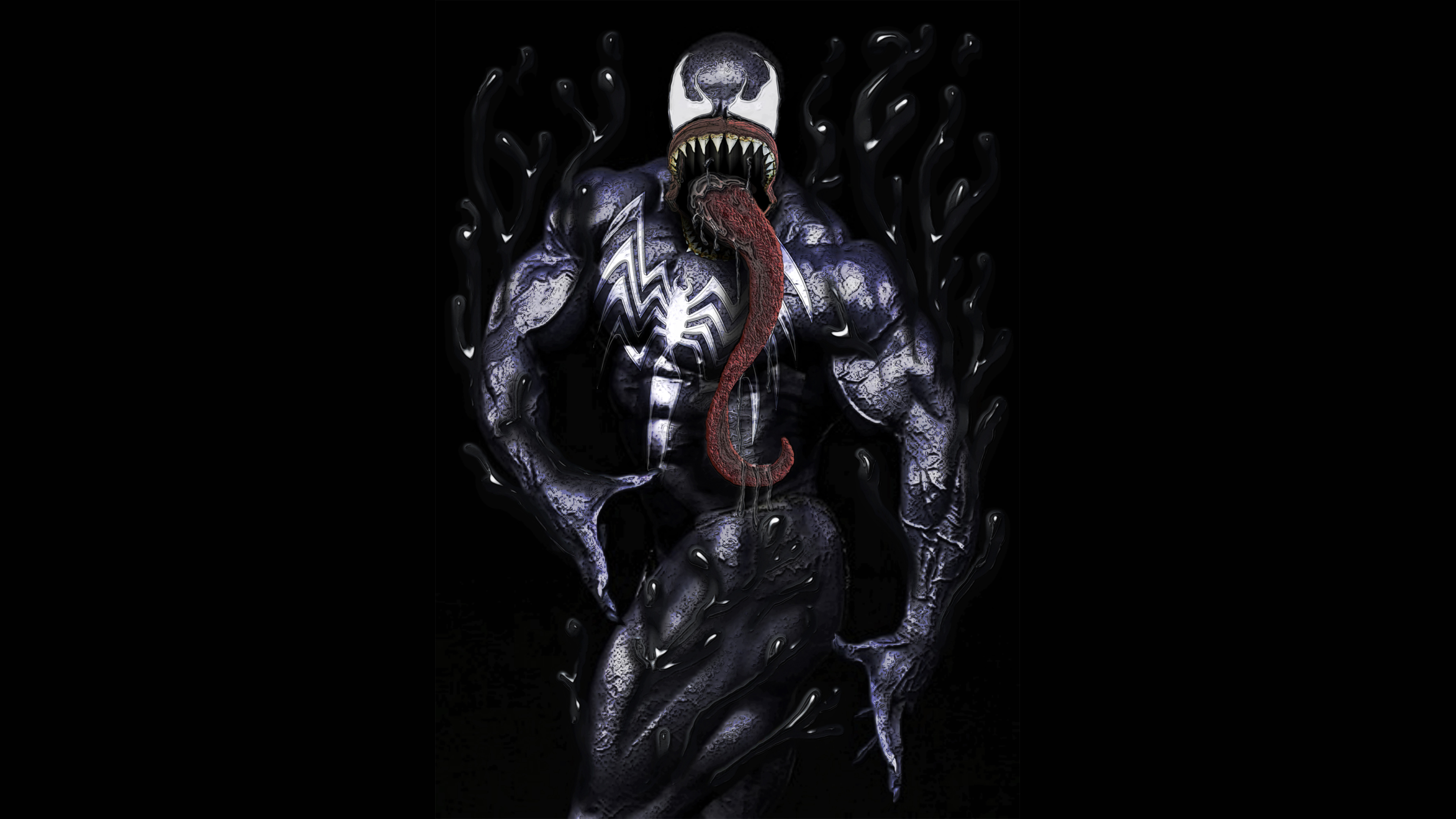 venom art 4k 1553070975