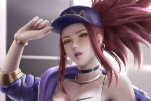 akali kda league of legends 4k 1554244420