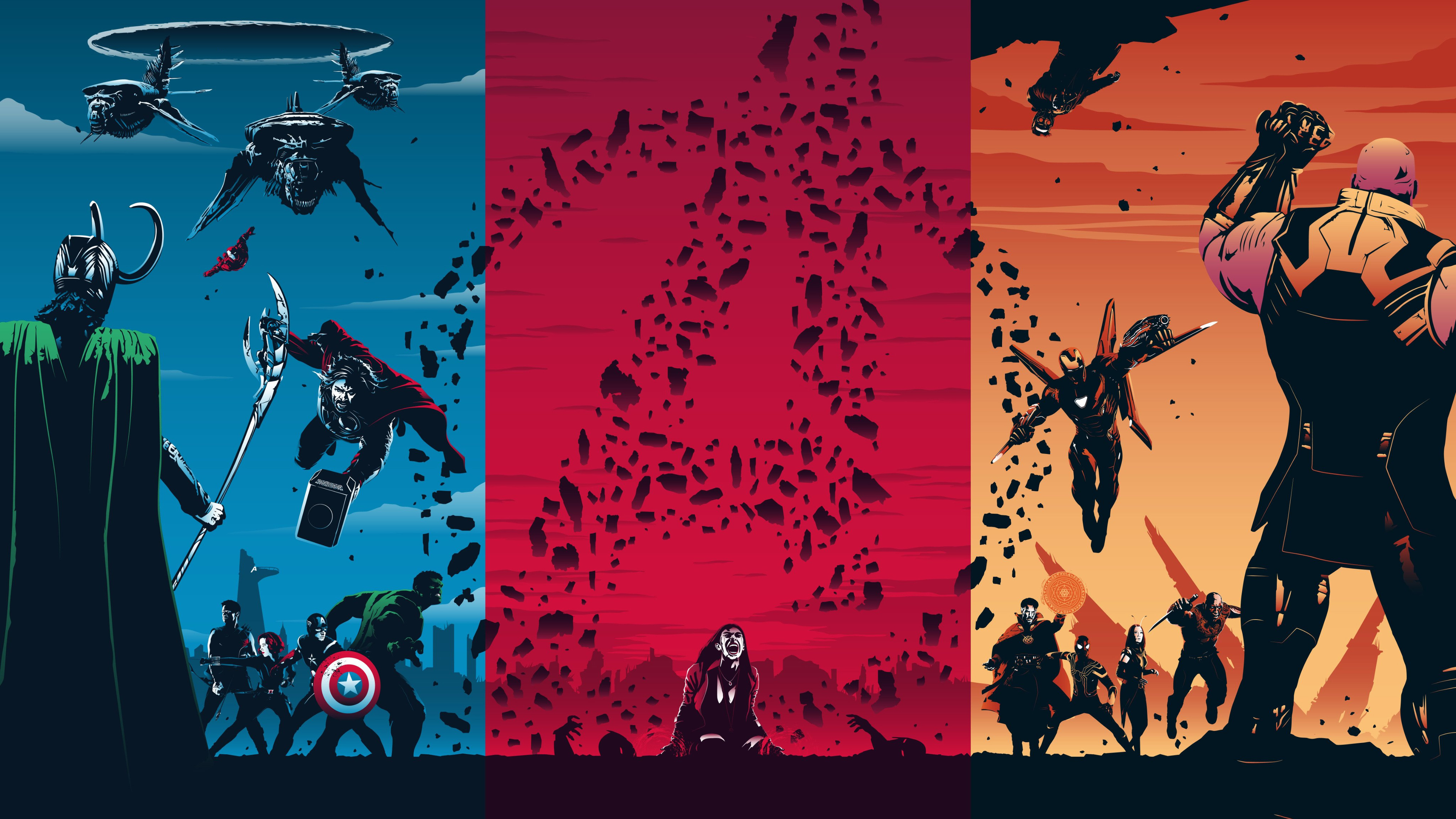 avengers trilogy 4k 1554244947