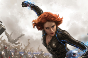 black widow fan art 4k 1555206616