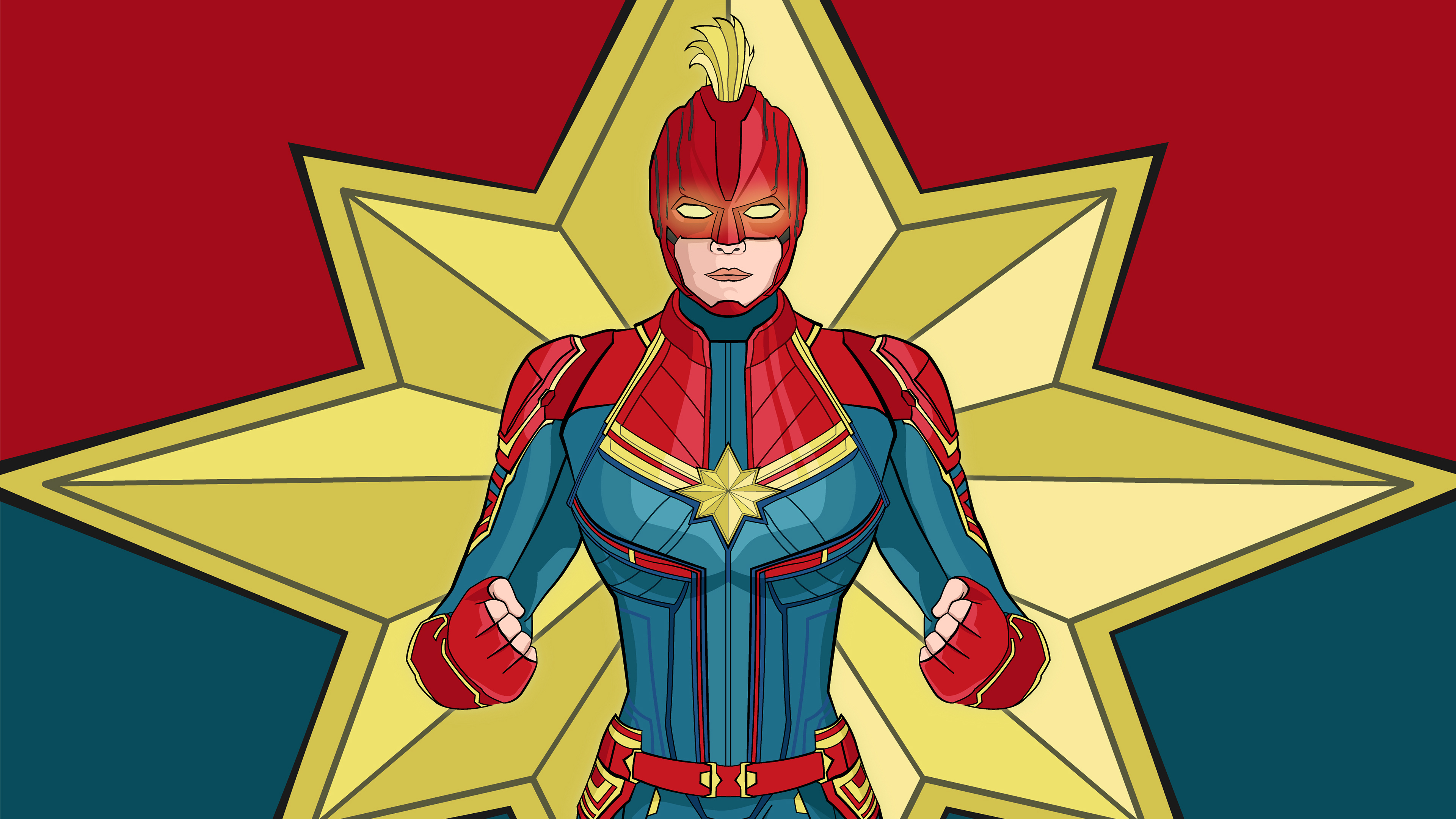 captain marvel 4k artwork 1556184756