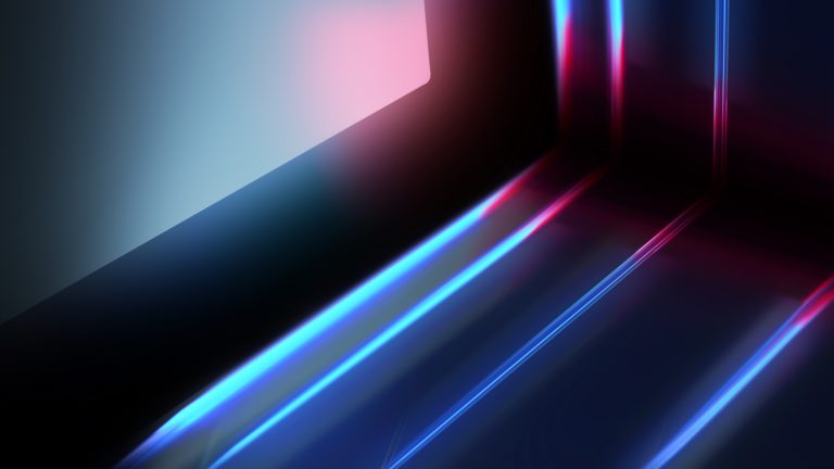 Cool Synth Lines Abstract 4k