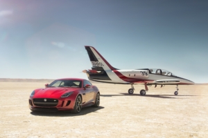 jaguar f type with jet 4k 1556185157