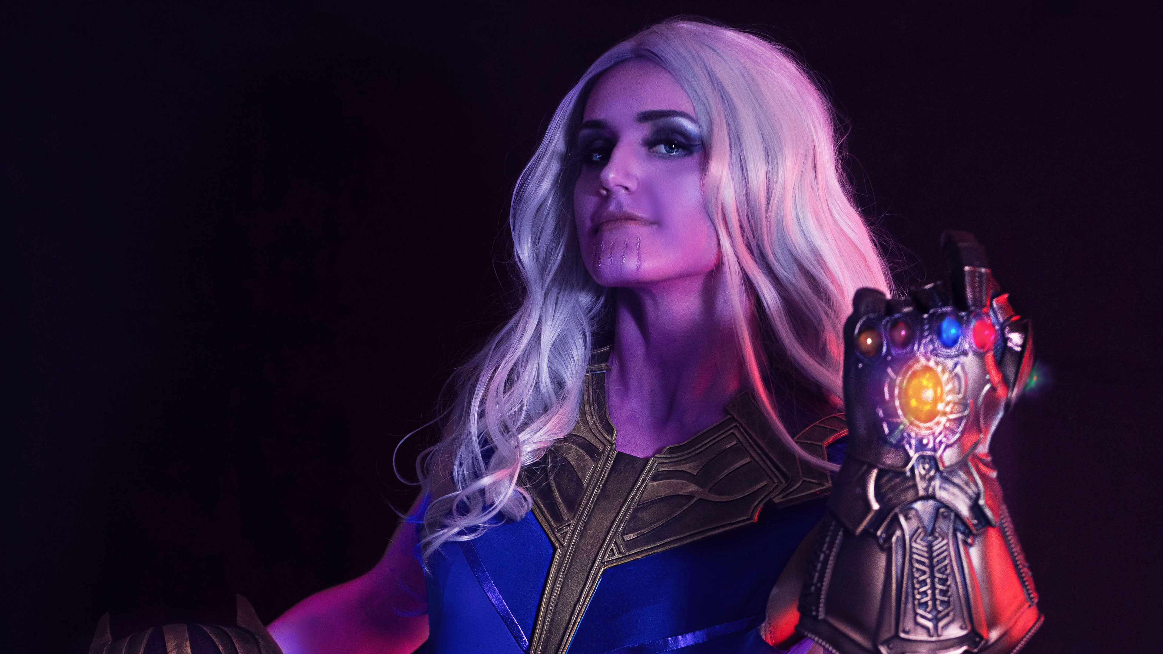 lady thanos 4k 1556184966