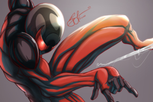 marvel scarlet spider 4k 1556184767