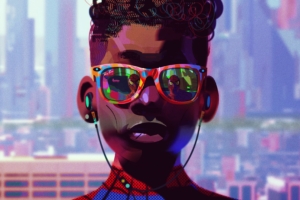 miles morales wearing glasses 4k 1556184761