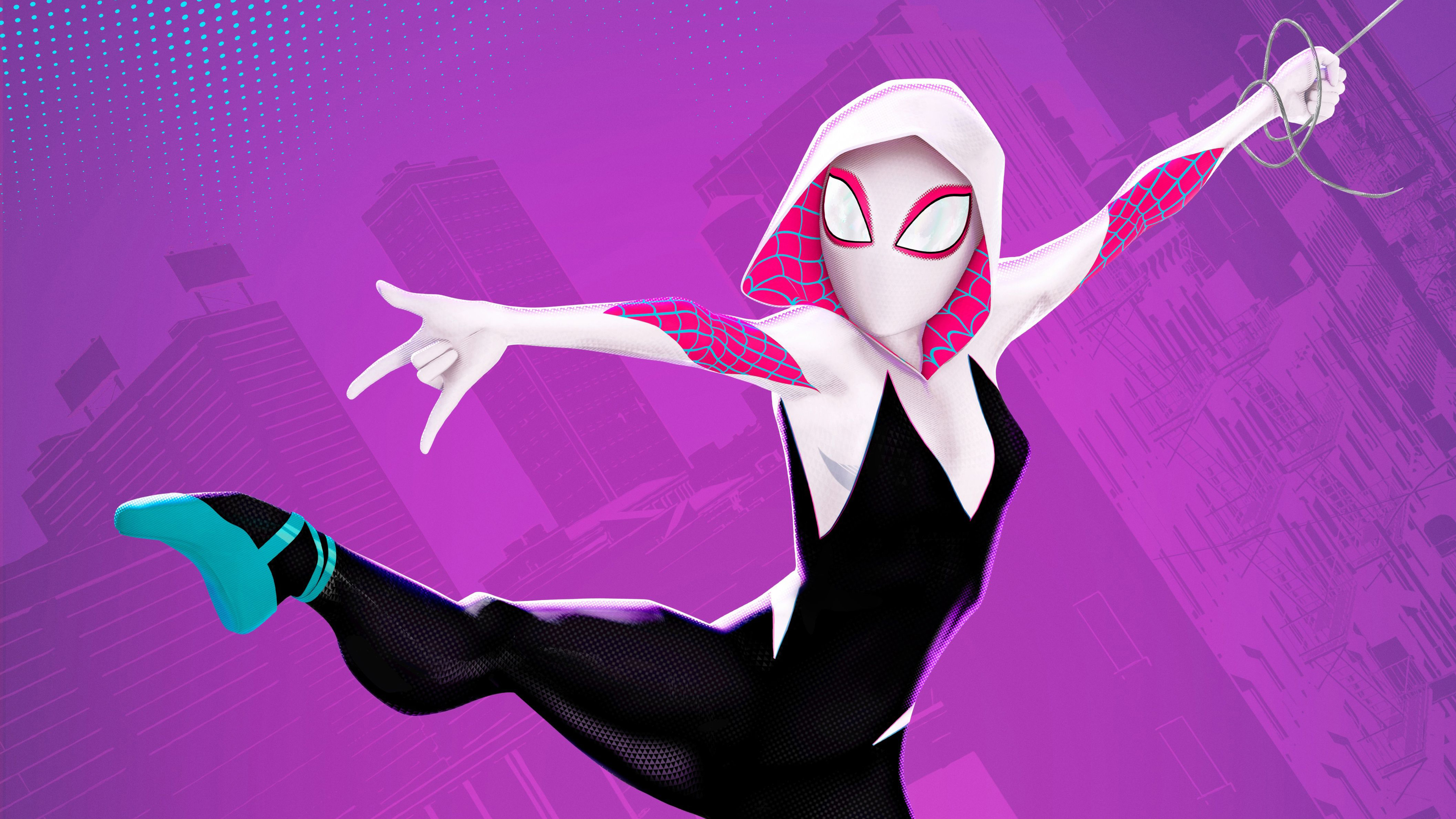 spider gwen art new 4k 1556184984