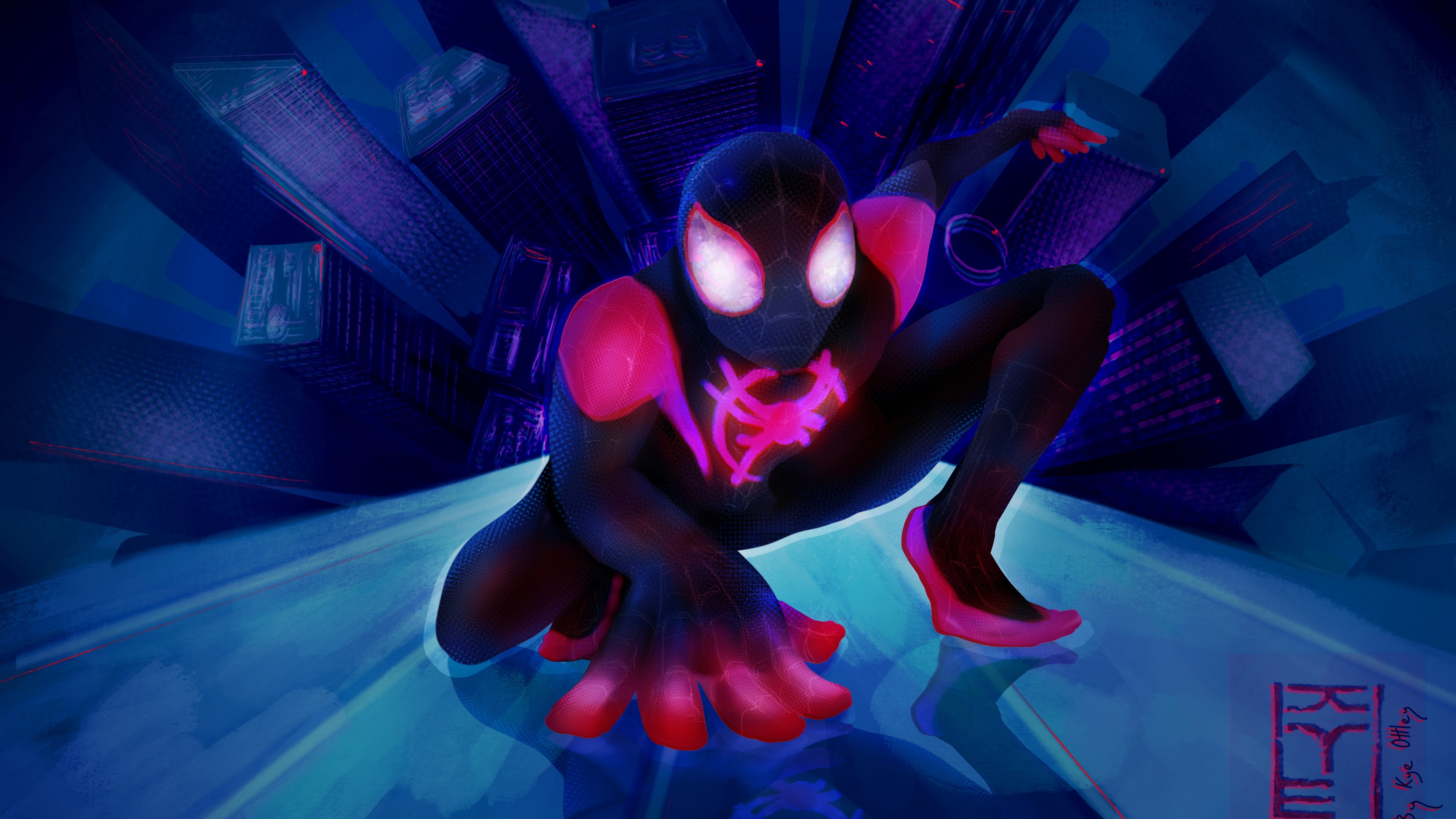 spider man miles 4k 1556184765