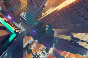 spiderman city 4k 1554244884