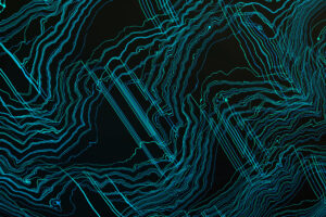 teal contours 4k 1555208121