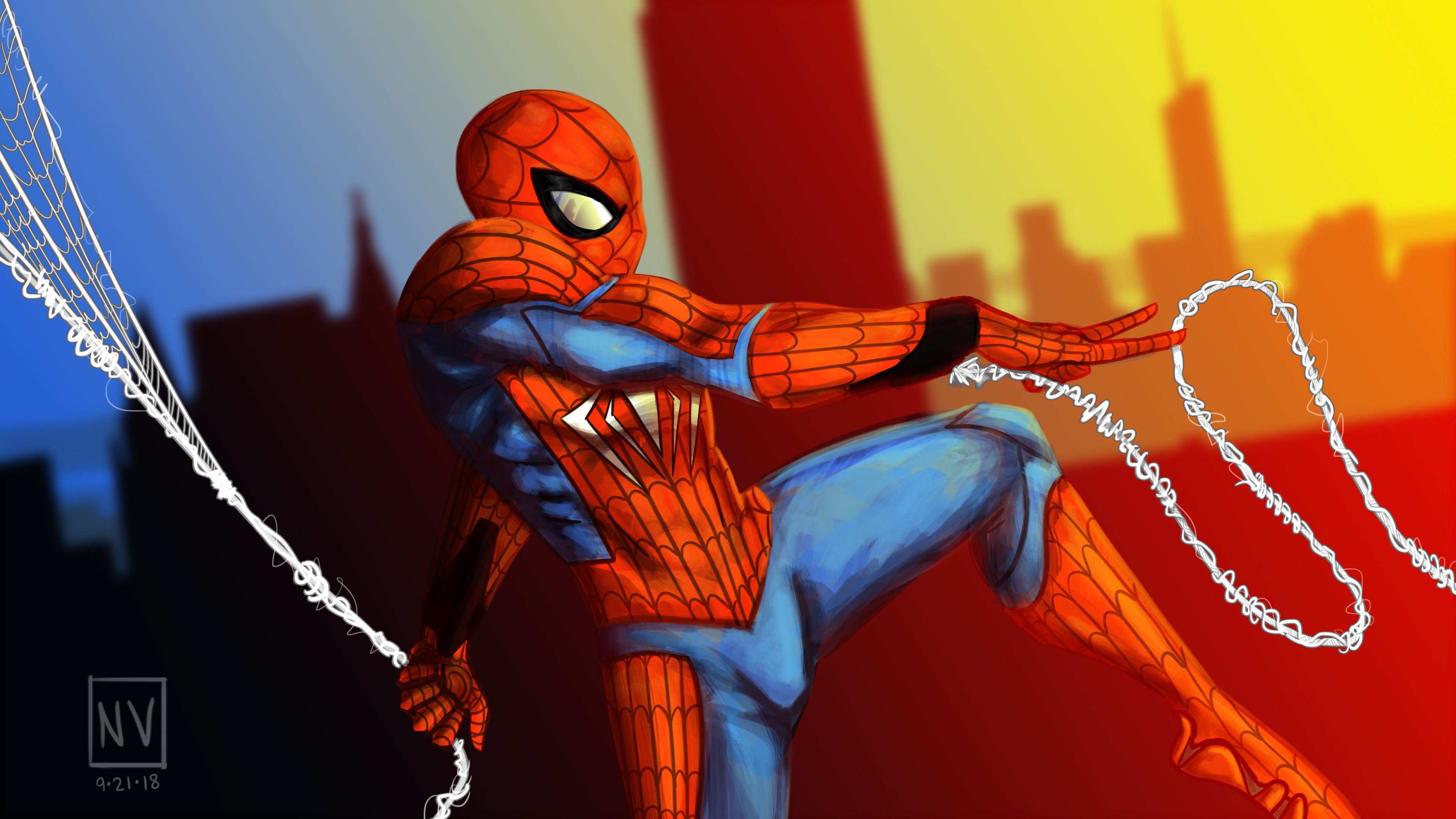 art spiderman 5k 1557260477