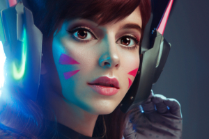 dva overwatch cosplay 4k 1558221887