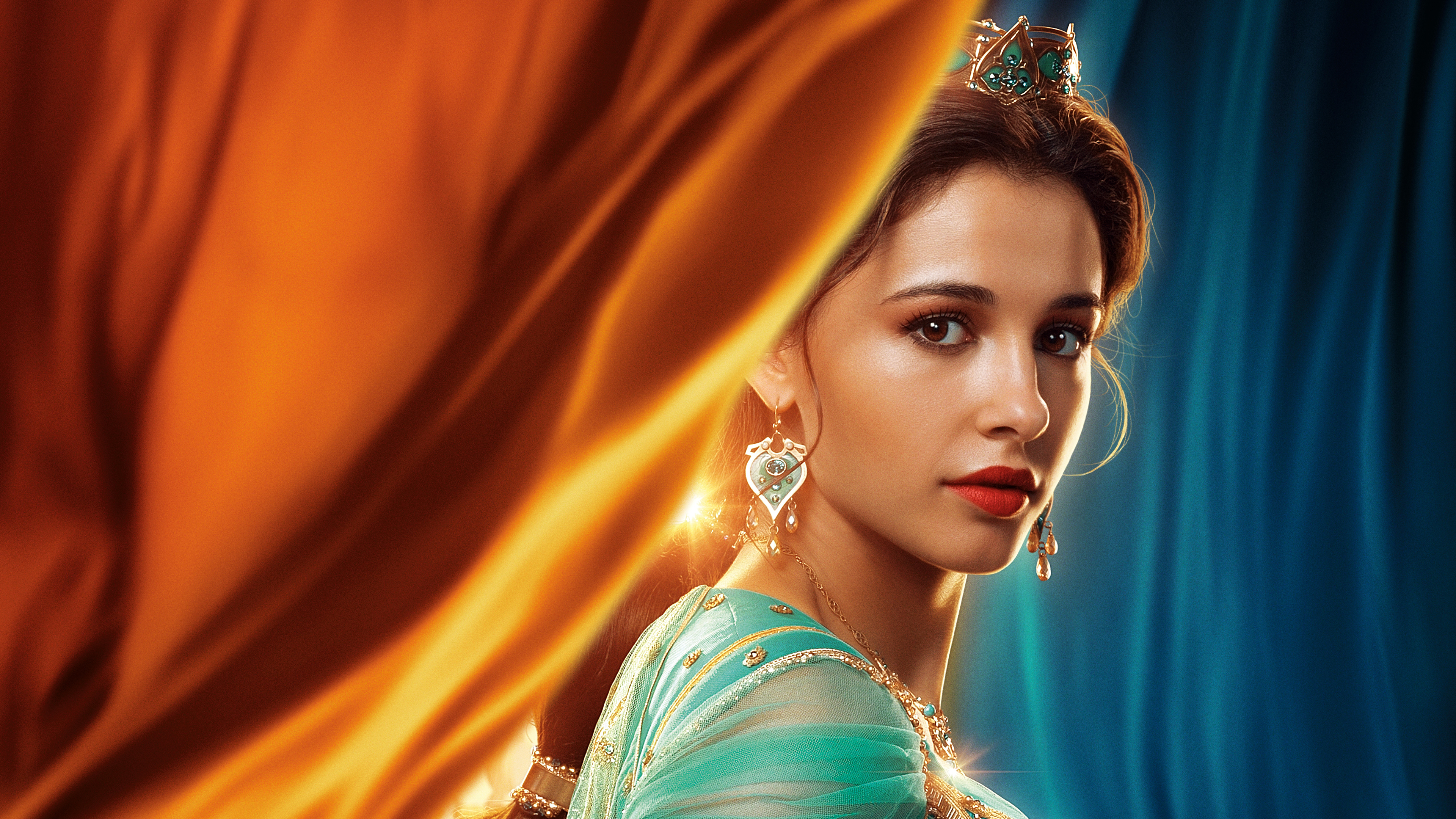 princess jasmine in aladdin 2019 4k 1558220182