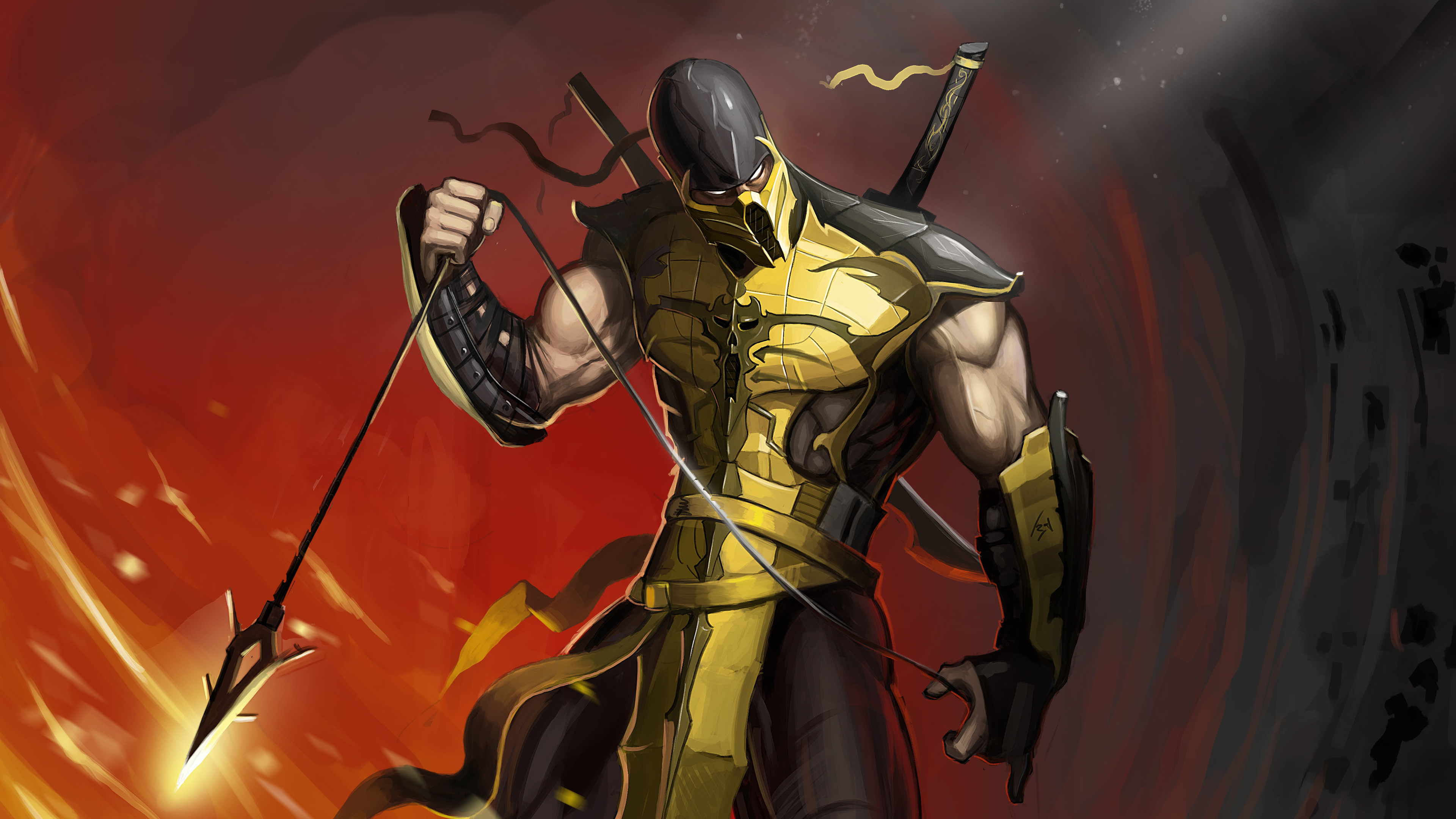 Scorpion Mortal Kombat Wallpaper 63 pictures