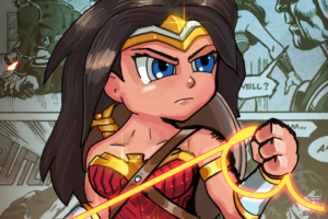 wonder woman cartoonic 4k 1557260020