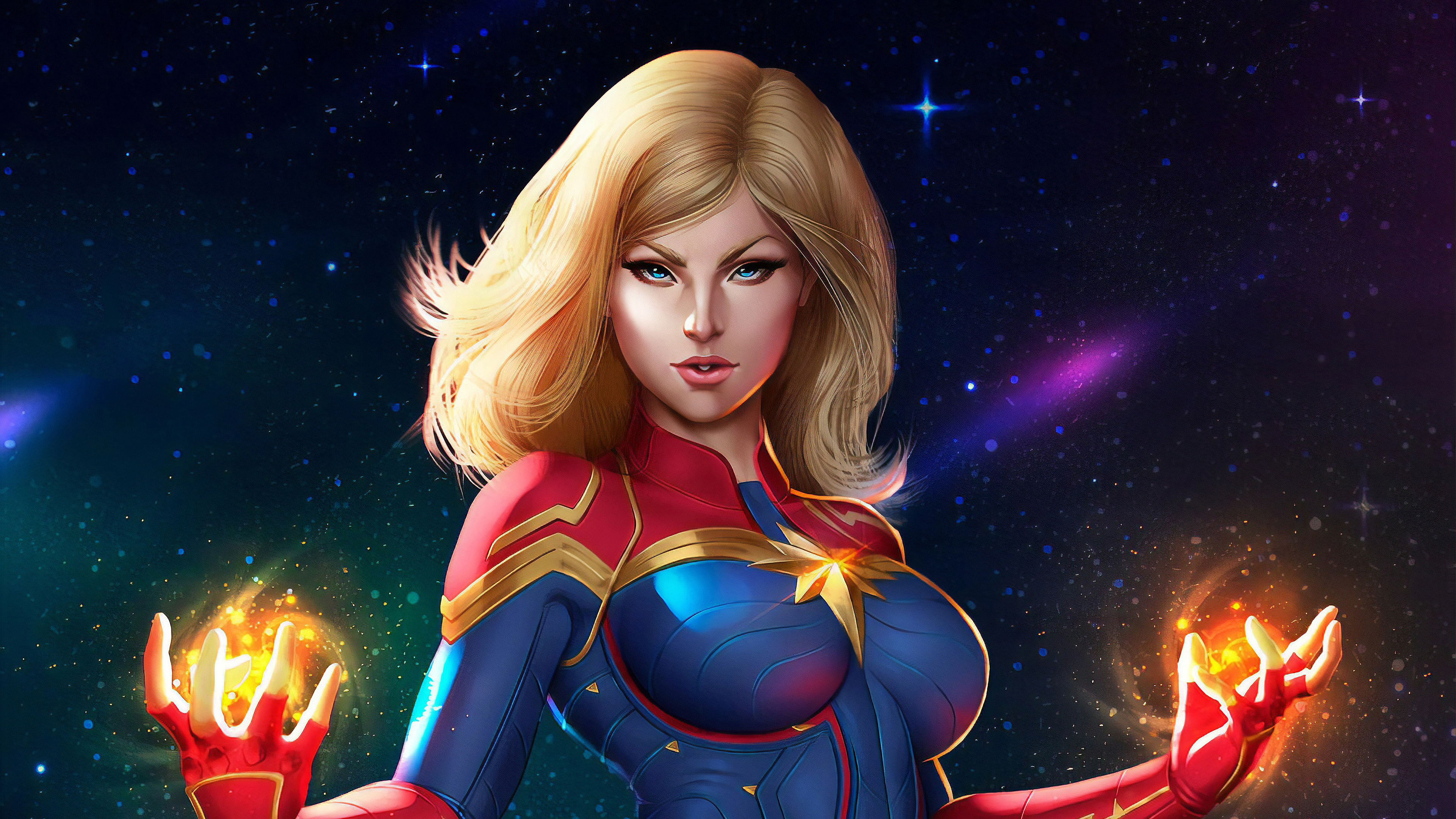 Captain Marvel Wallpaper 4k iPhone, Android and Desktop - Page 2 of 3 - The  RamenSwag