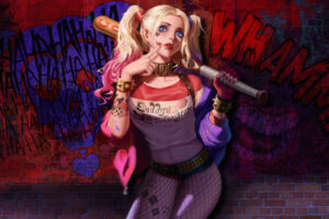 artwork harley quinn 4k 1559763991