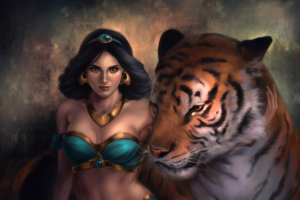 princess jasmine and raja 1560535160