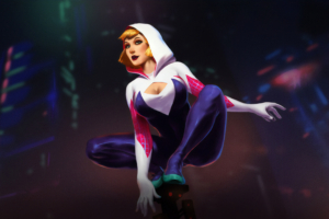 spider gwen stacy artwork 1559764155