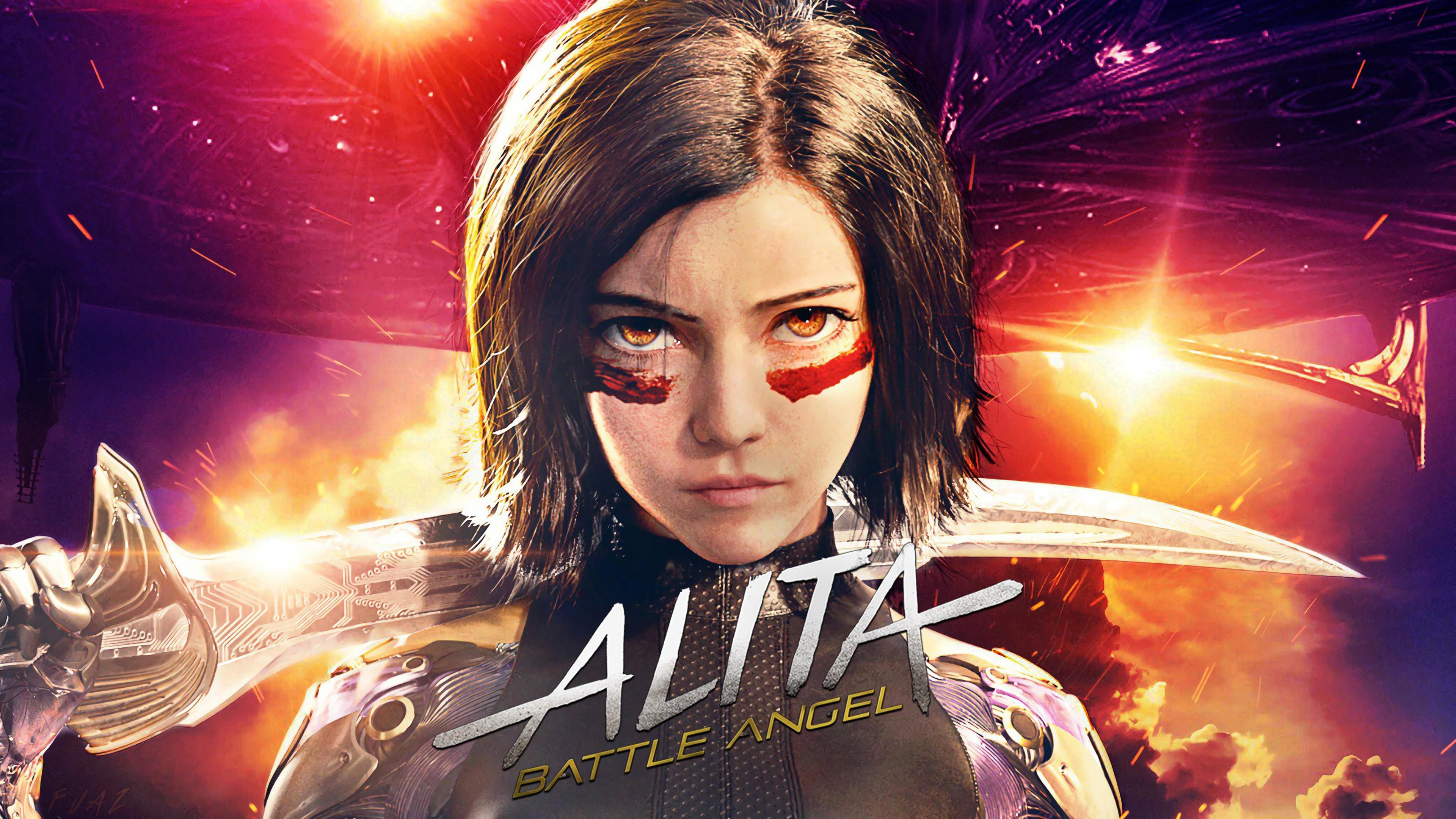 Download The future of battle awaits in Alita Battle Angel Wallpaper   Wallpaperscom