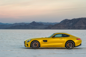 yellow mercedes benz amg gt 4k 1559764656