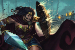 4k wonder woman fanart 1563220410