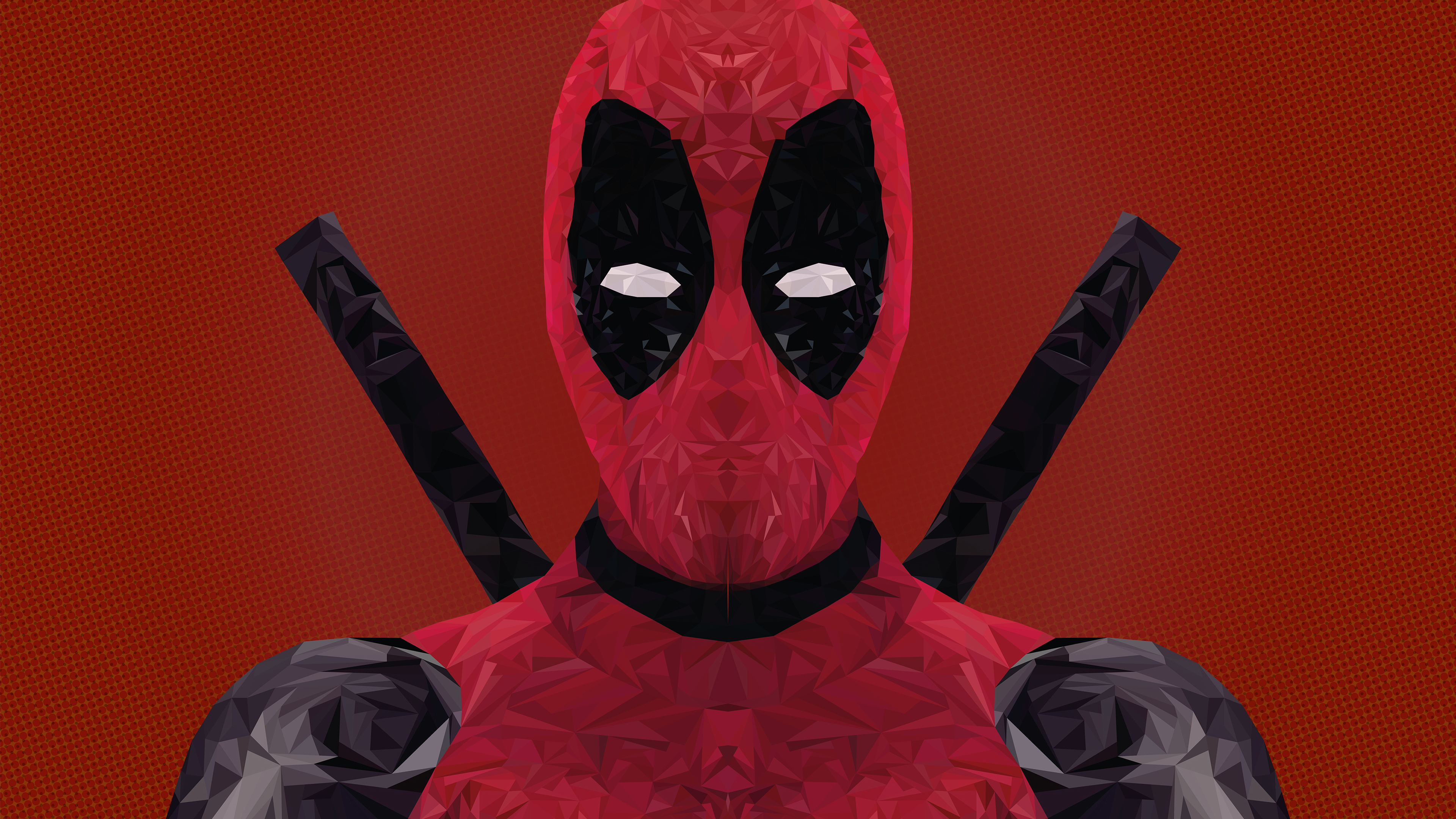 deadpool 4k low poly 1562104970