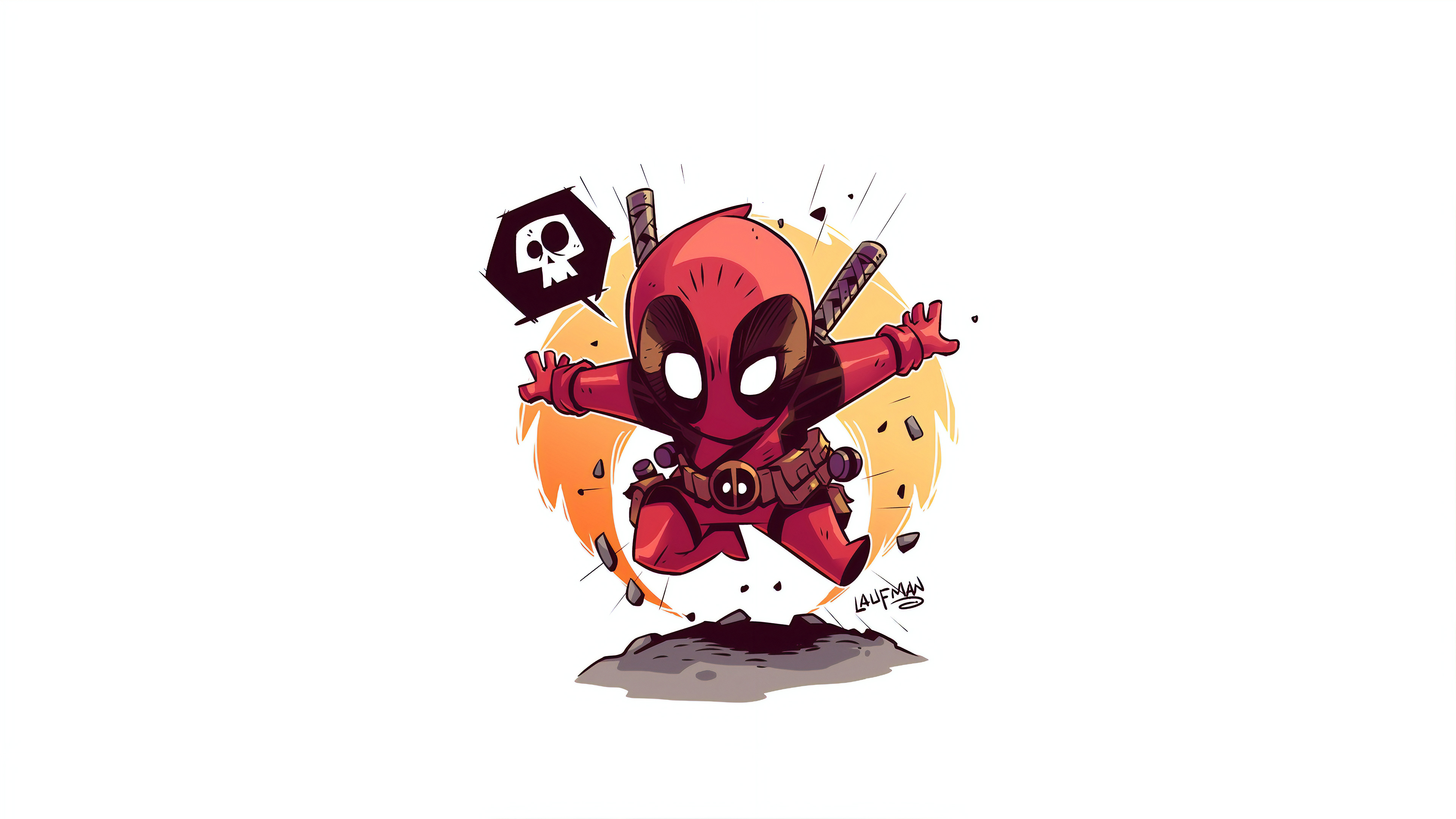 deadpool minimalist art 1562104675