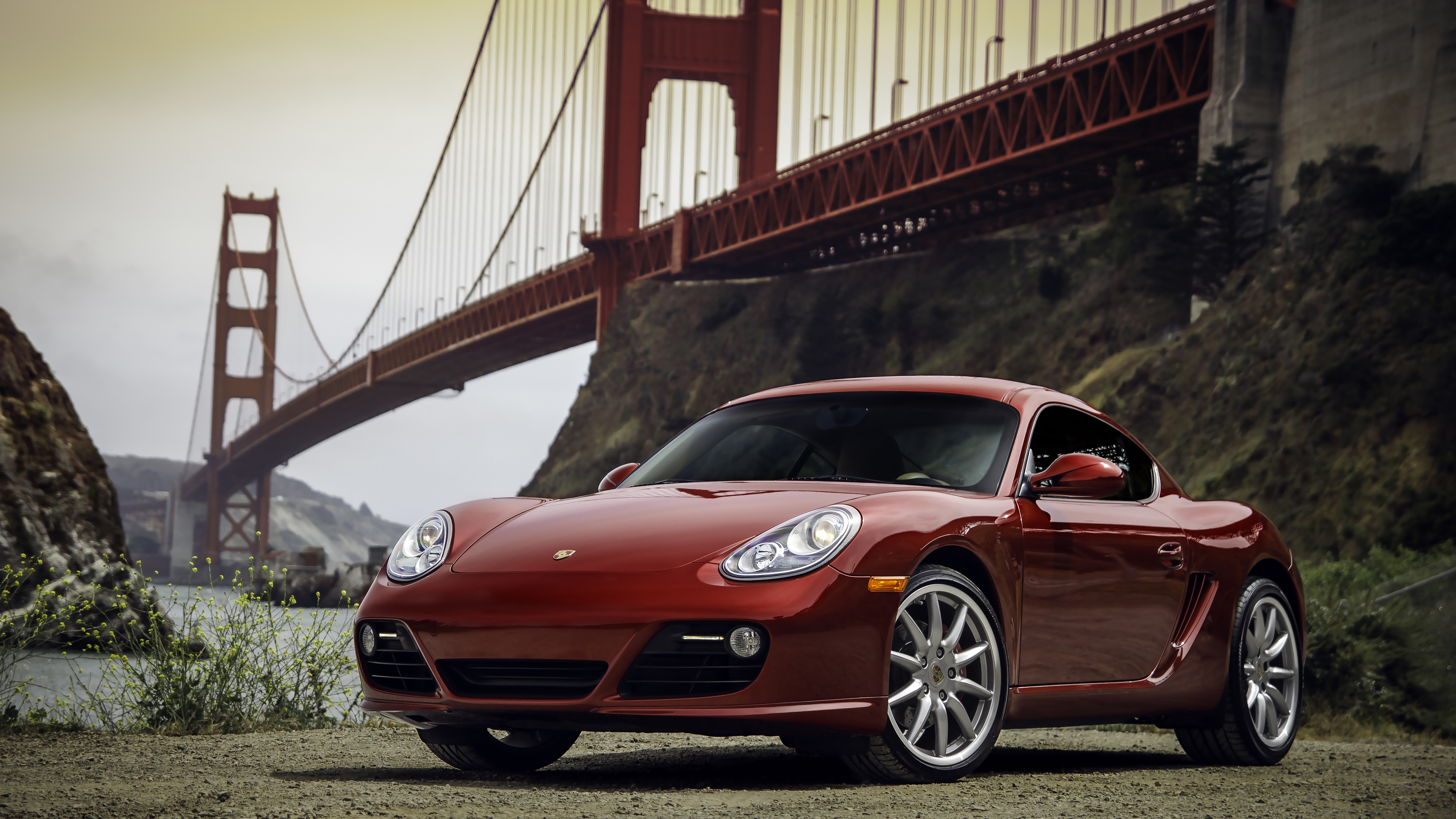 golden gate bridge porsche 987 cayman 1562107603