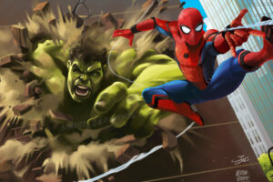 hulk vs spiderman 1562105102