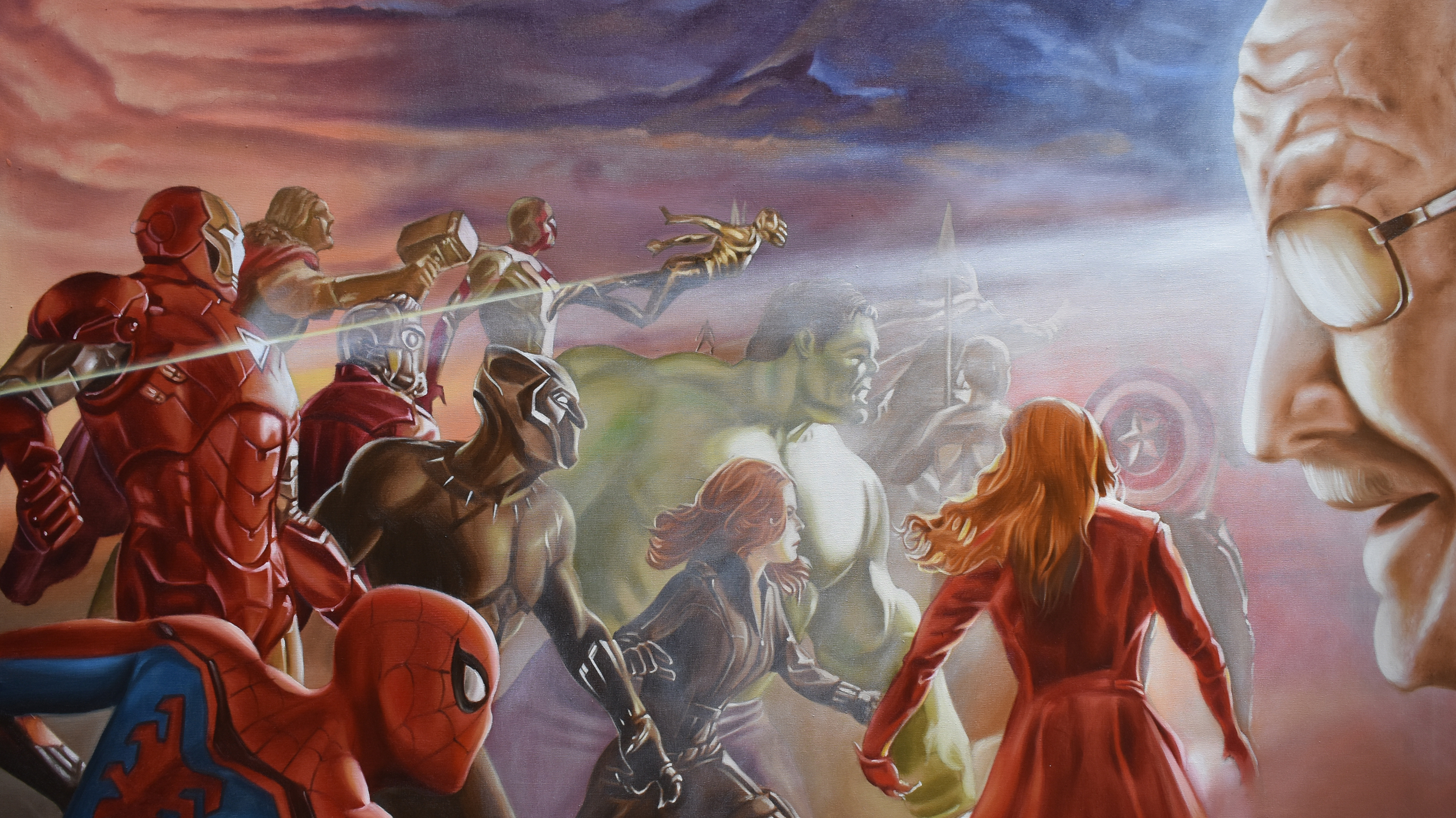 Marvel Stan Lee superheroes wallpapers, stan lee ... - 3840 x 2160 jpeg 4705kB