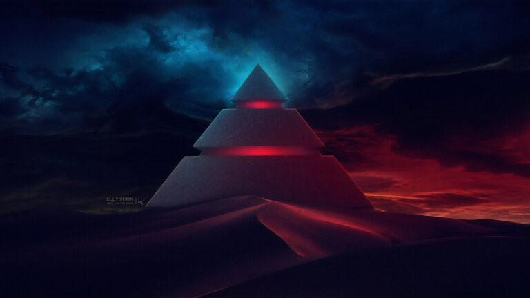 Pyramid Fantasy Art Futuristic Wallpapers Hd Desktop And Mobile