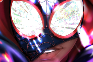 spiderman miles morales closeup 1563219638