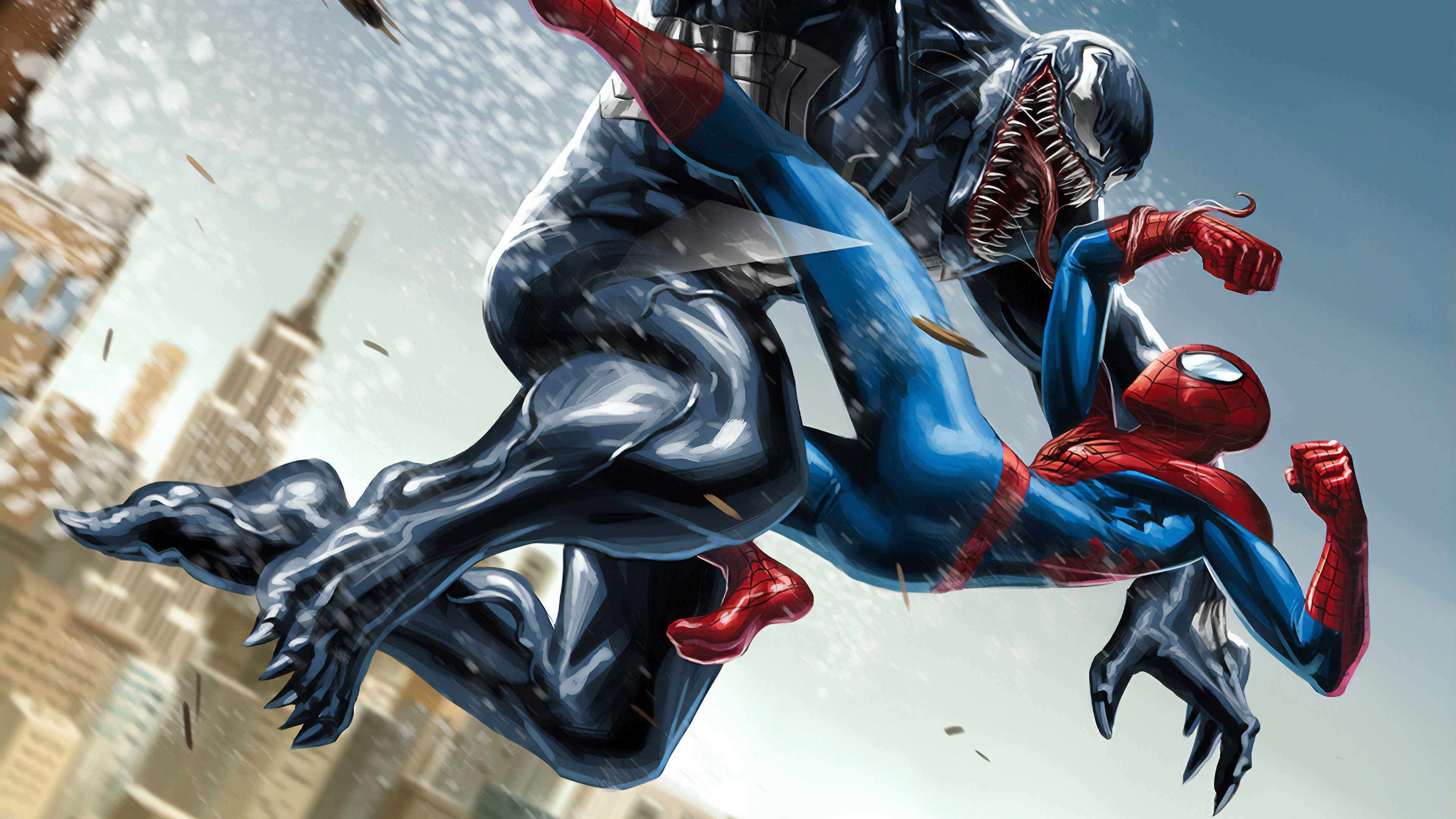 4k Spider Man Vs Venom HD Superheroes 4k Wallpapers Images Backgrounds  Photos and Pictures