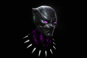 black panther closeup art 1565053586