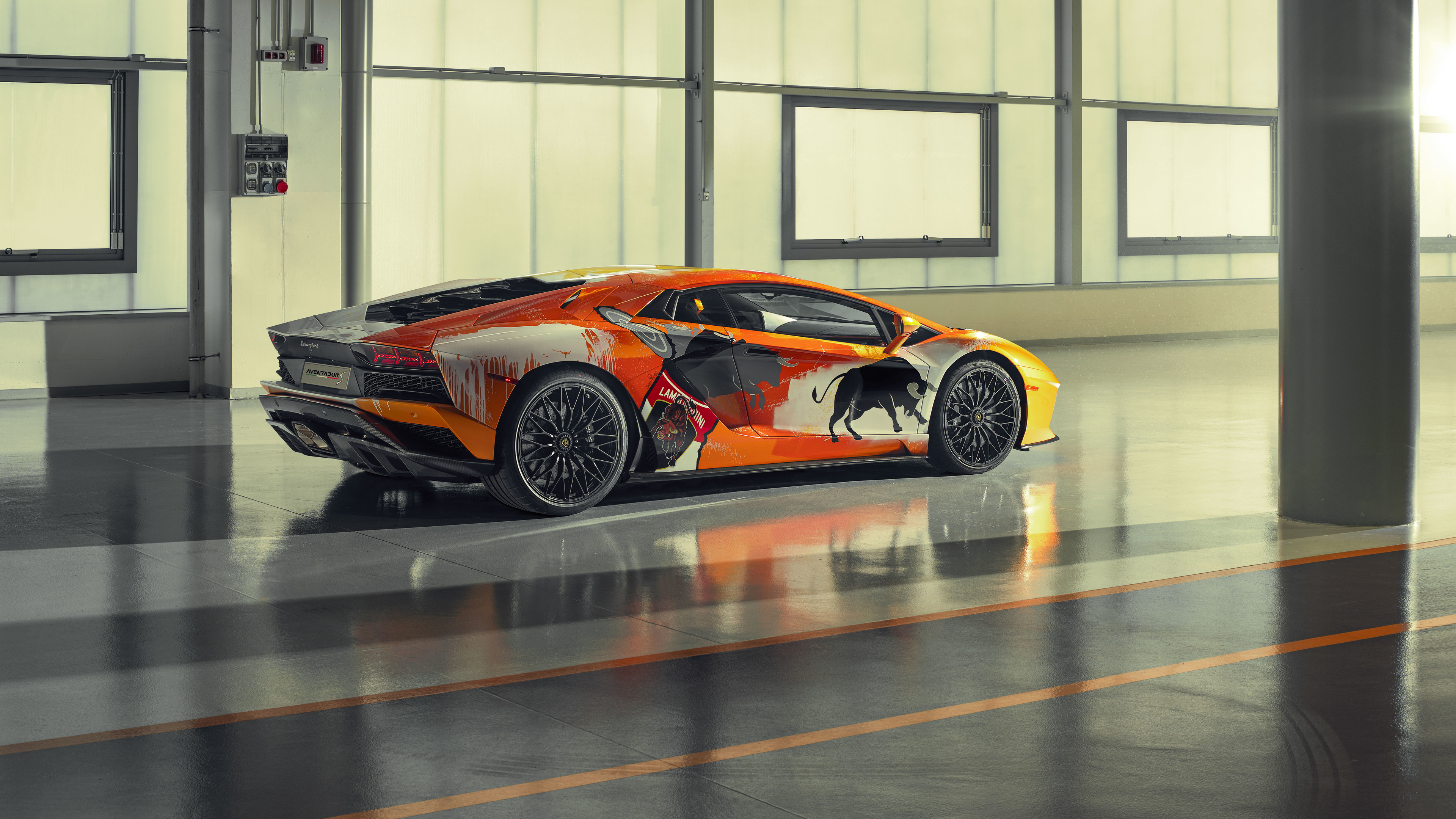 2019 lamborghini aventador s rear view 1569188979