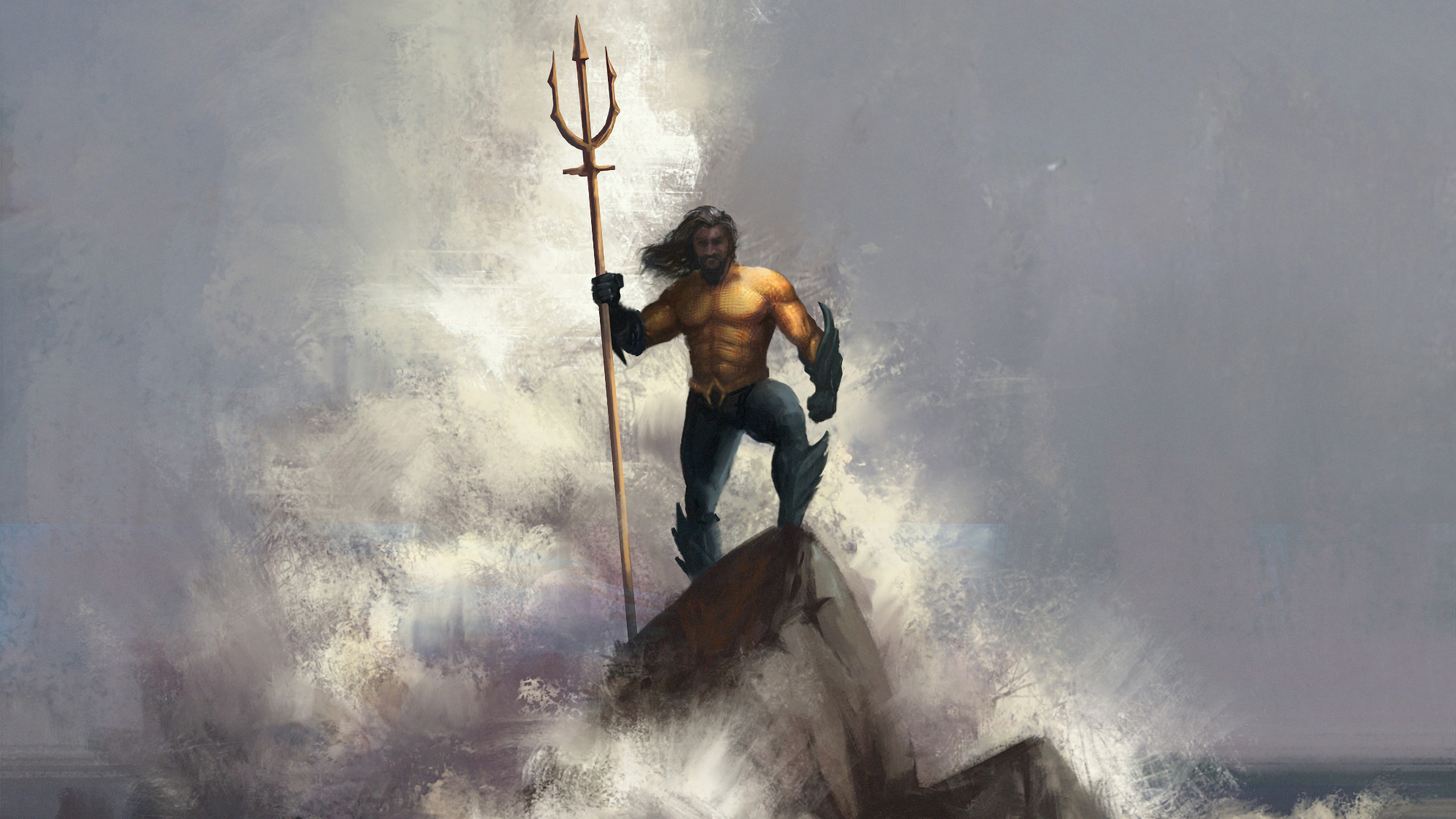 Wallpaper 4k Aquaman Seven Seas King Wallpaper