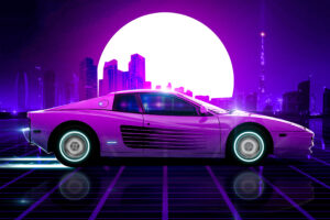 ferrari synthwave 1569189722