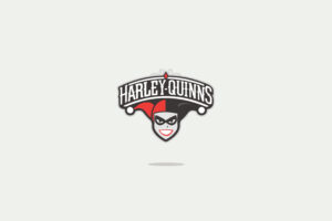 harley quinn minimal logo 1568055513