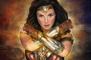 wonder woman paint art 1568054600