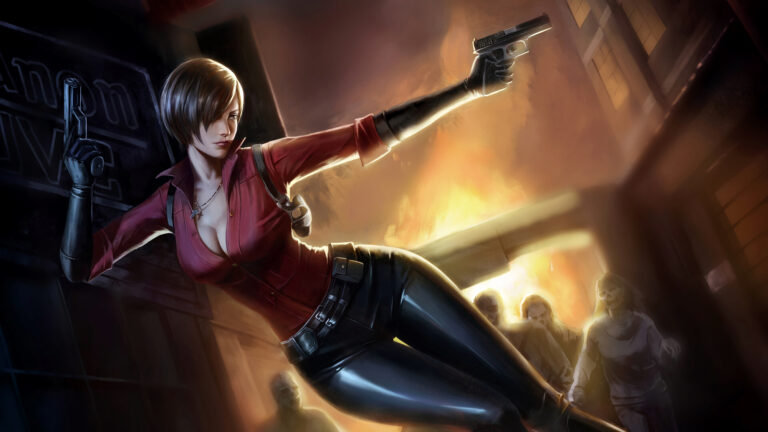 Ada Wong Resident Evil 2 Art