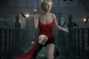 alice resident evil digital art 1570393510