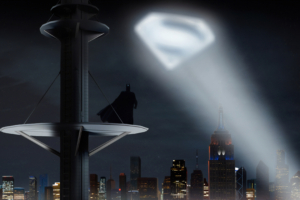 batman looking up superman logo 1572368683