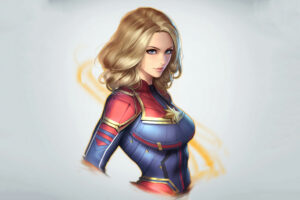 captain marvel minimal art 1570394765