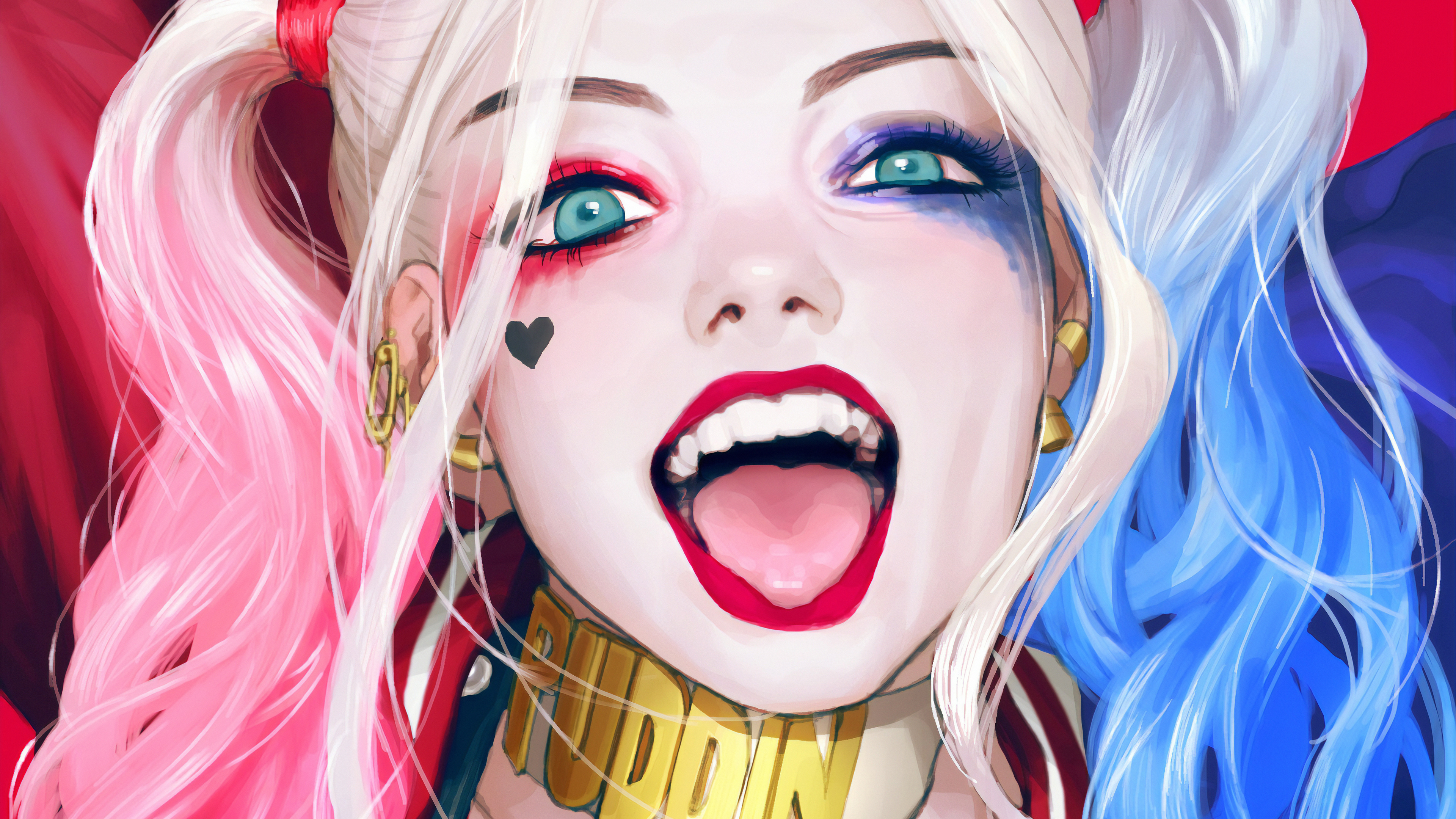 Harley Quinn Laugh superheroes wallpapers, hd-wallpapers, harley quinn