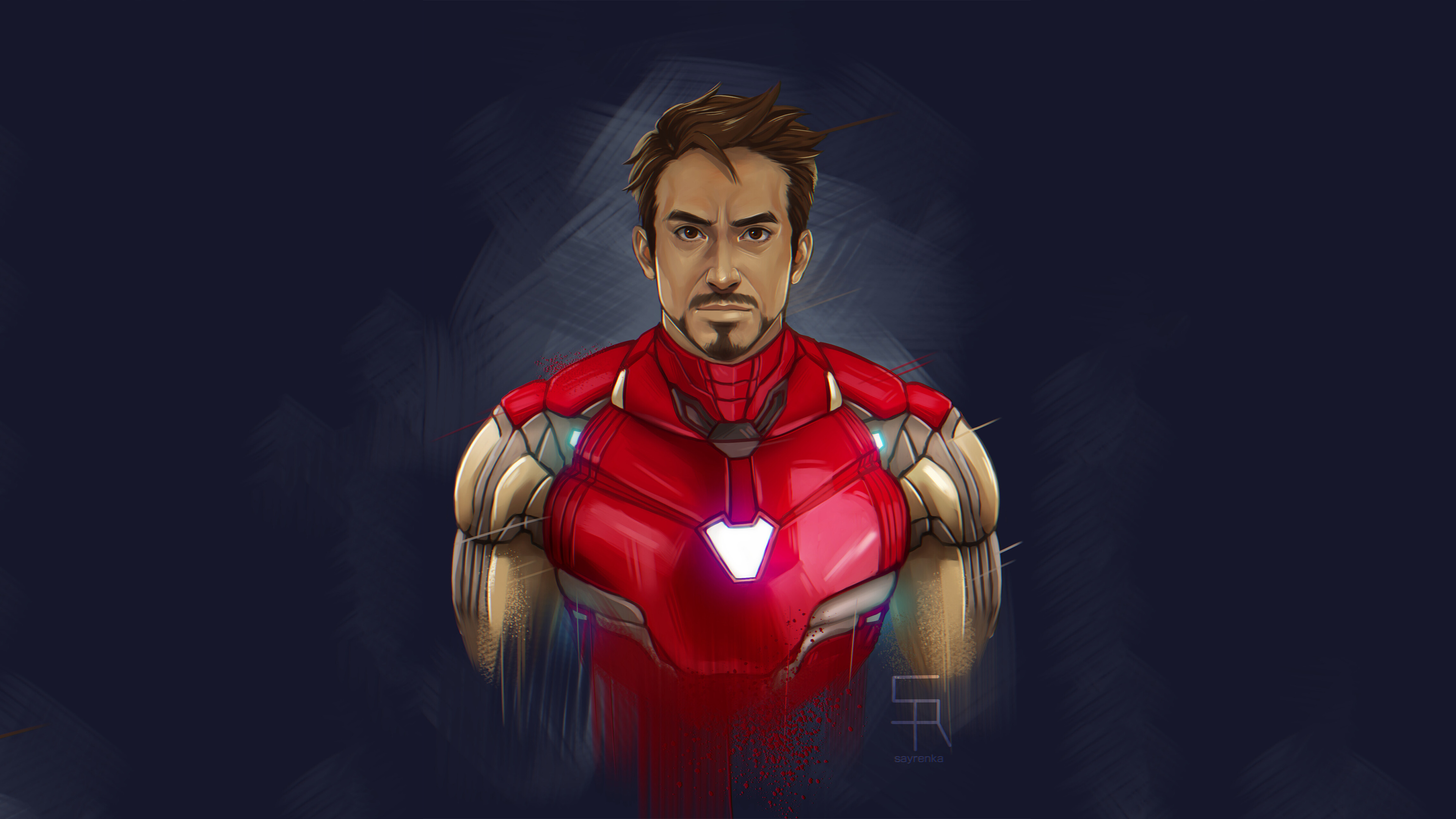 Wallpaper Hd Iron Man Cartoon