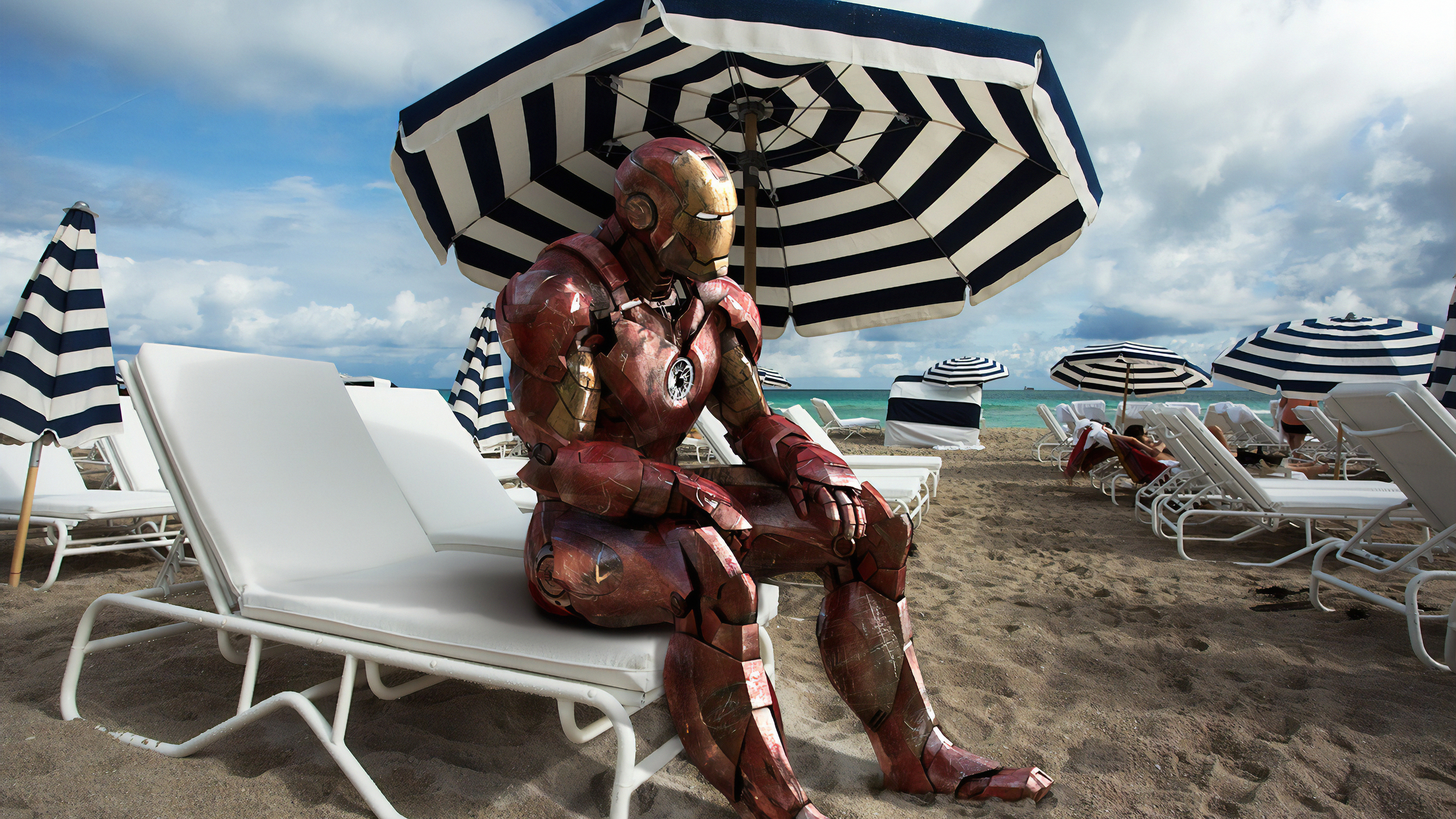 iron man on beach 1570394571