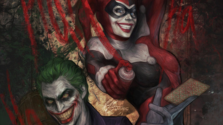 Joker And Harley Quinn Art